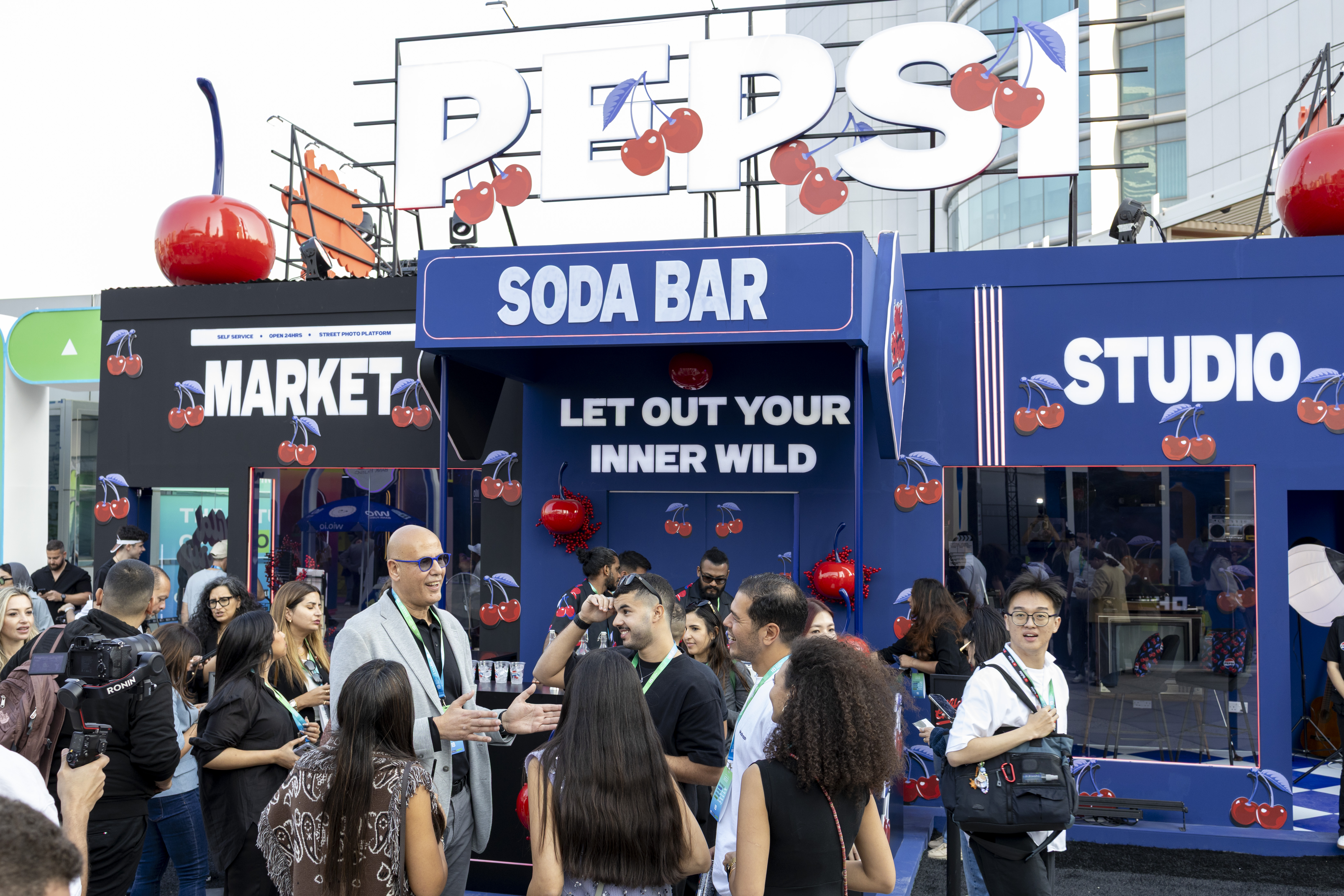 Pepsi activation at 1 Billion Followers Summit Dubai 2026